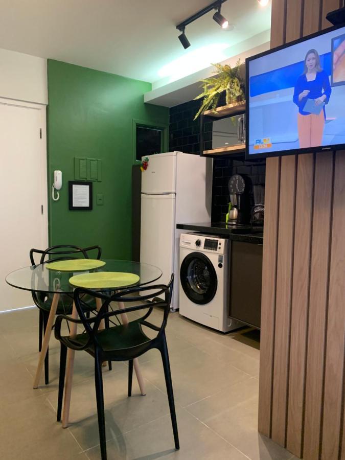 Apartamento Studio Na Beira Mar De Pajucara - Todo Reformado Maceió Buitenkant foto